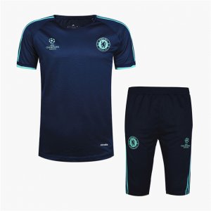 Camiseta baratas Liga Campeones azul marino Chelsea formación
